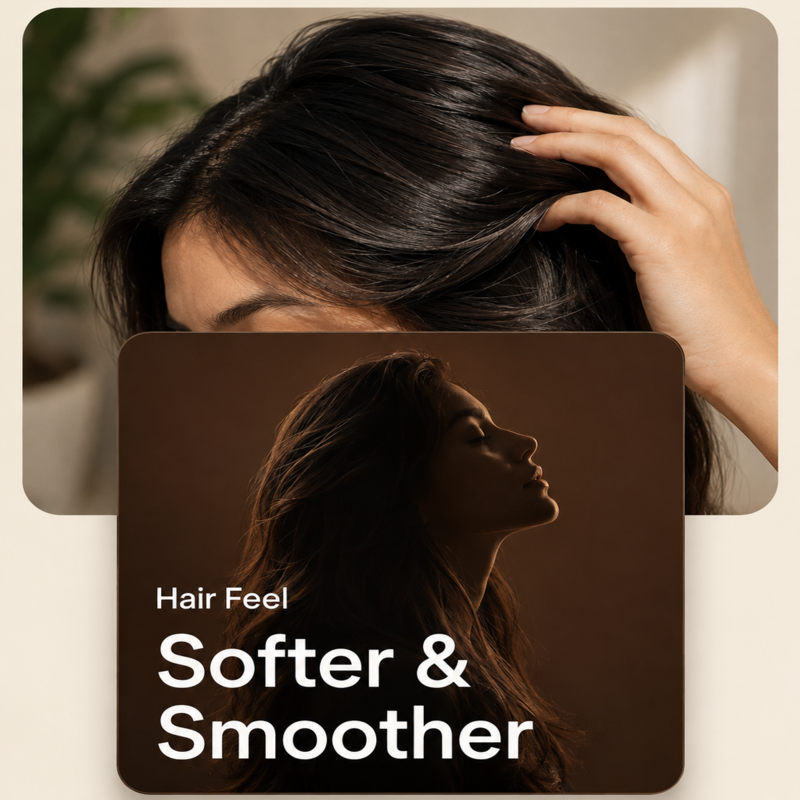 Softer, smoother hair